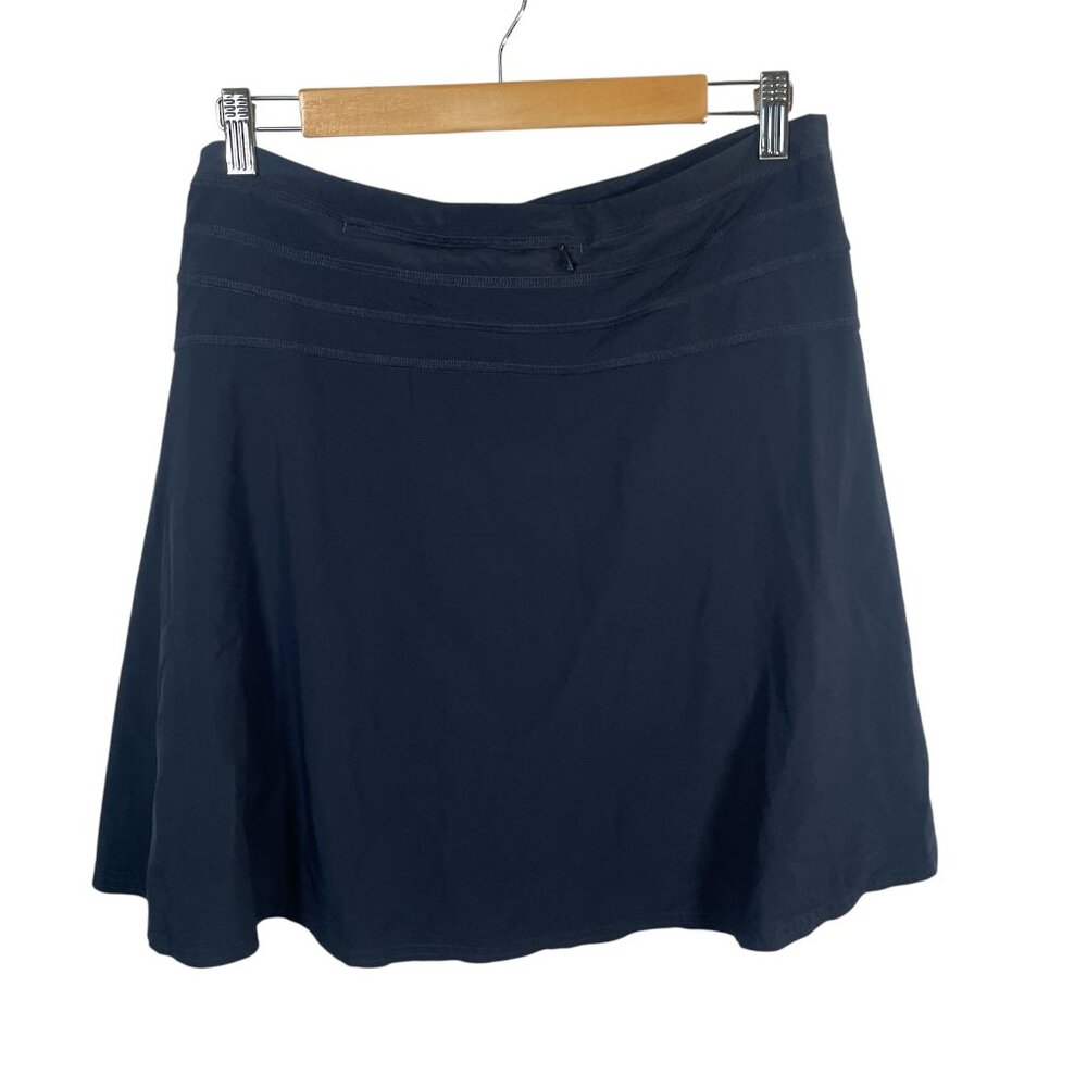 Athleta All Day Skort Jupe Womens 14 Blue Athleisure Tennis Golf Pickleball - Picture 7 of 7